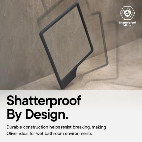 Oliver Fog-Resistant Shower Mirror for Shaving