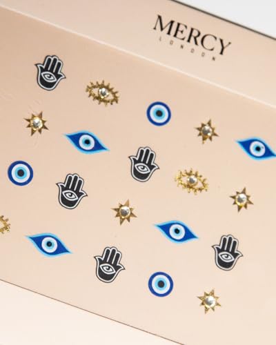 Evil Eye Face Jewels Stick-On Gems by Mercy London
