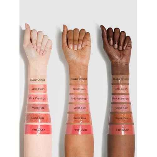 SHEGLAM Pout-Perfect Moisturizing Solid Lip Gloss Shimmer Lip Plumper - Sugar Crystal