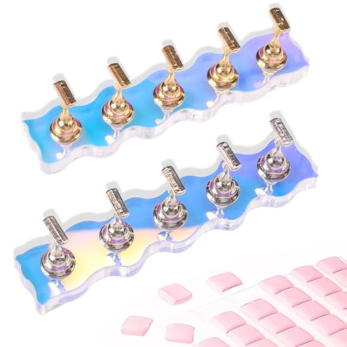ANGNYA Magnetic Nail Stand for Press Ons & Nail Art Practice