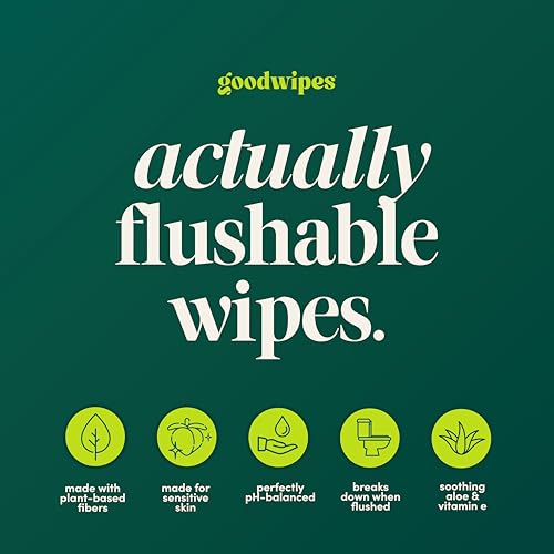 Flushable Wipes for Women - XL Individually Wrapped Travel Pack