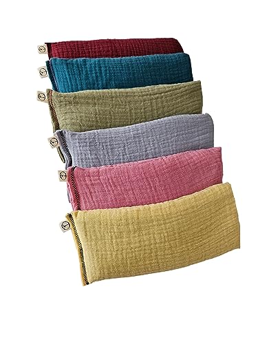 Unscented Flax Seed Eye Pillow for Headache Relief & Sleep