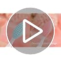 Silicone Lip Scrub Brush 24-Pack with Storage Box
