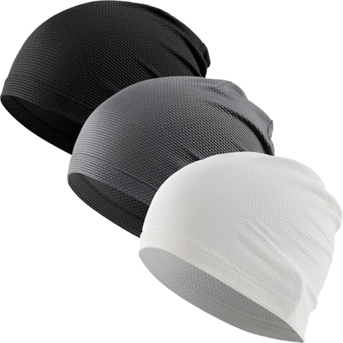 WTACTFUL 3-Pack Cooling Skull Cap | Breathable Mesh