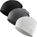 WTACTFUL 3-Pack Cooling Skull Cap | Breathable Mesh
