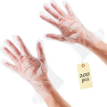 KETAR 200 Pcs Disposable Plastic Gloves | Hair Dye & Wax