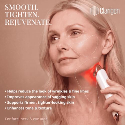 Microcurrent Red Light Facial Glow Wand | Face & Neck