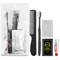 Toiletry Kits Disposable Travel Size Personal Hygiene Kits for Homeless Care Package Supplies in Bulk Toiletries Set Essential Women Men Hotel Guest Charity,Camping,Travel, Apartment 5 in 1(20 Pack)