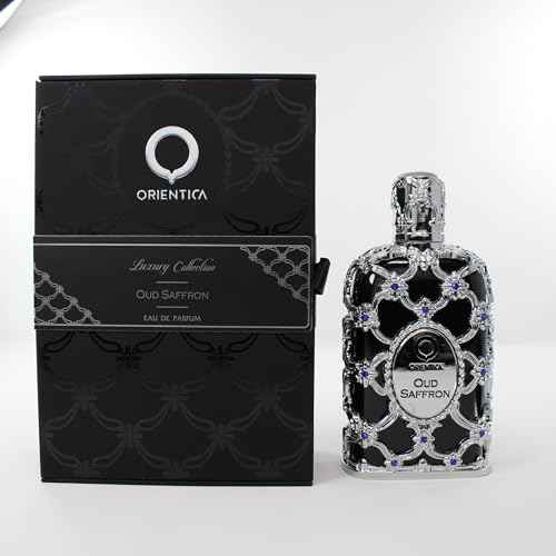 Orientica Oud Saffron for Unisex Eau de Parfum Spray, 2.7 Ounce (Luxury Collection)