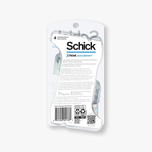 Schick Xtreme 4 Outlast Razor ?¢桱 Schick Xtreme4 Disposable Razors Men, 3 Count (Pack of 2)