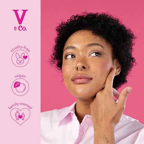 V&Co. Beauty Curly Pop Curl Defining Conditioner ? Sulfate Free & Paraben Free Hydrating Hair Care with Peptides, Amino Acids & Jojoba Oil for Moisture, Frizz Control & Curl Definition ? 12 fl oz