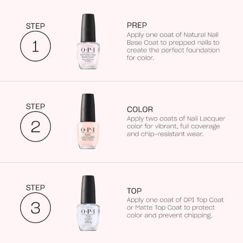 OPI Fall 2026 Nail Lacquer Set - Pastel Mod About You Opaque Pink Creme