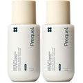 Prequel Skin Half and Half Fluid Moisturizer Face Cream. Lightweight Ceramide Peptide Lotion for All Skin Types, including Dry and Sensitive. Hydrating Facial Cream for Women and Men (Pack of 2)