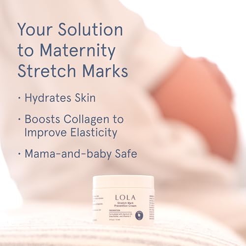LOLA Stretch Mark Cream - Cocoa Butter Body Oil 4 Fl Oz