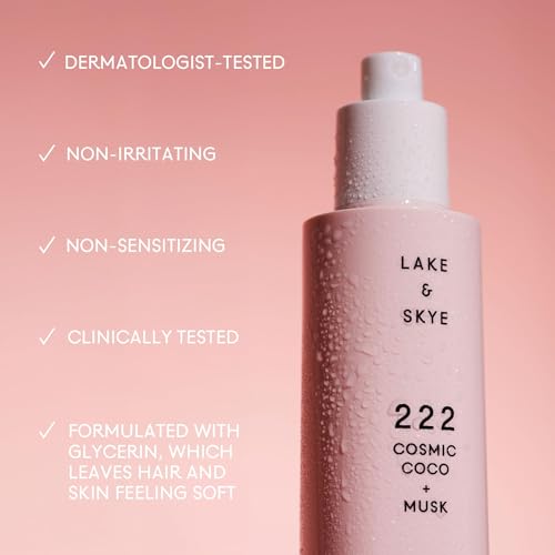Lake & Skye 222 Cosmic Coco + Musk Hair & Body Mist 1 fl oz