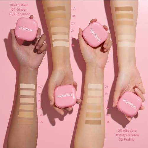 Matte Powder Foundation with Squalane & Vitamin E - Full Coverage