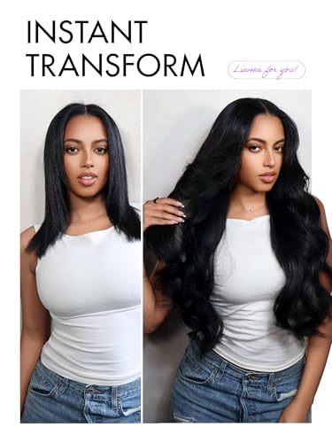 LUVME HAIR Glueless 5x5 Lace Front Wig - 100% Human Hair Body Wave