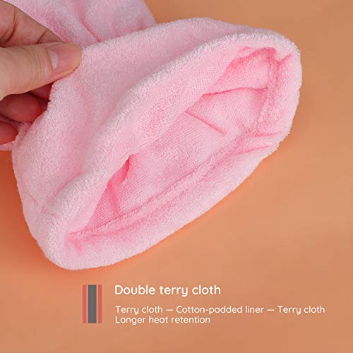 Segbeauty Thermal Paraffin Wax Mitts - Terry Cloth Spa Gloves for Hands