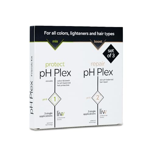 LIW pH Plex Steps 1&2 Hair Protection & Repair Treatment Kit