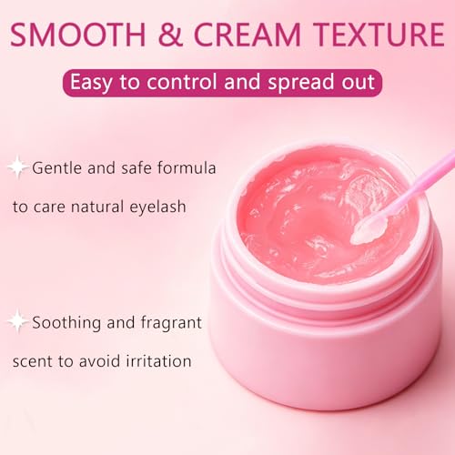 Pjordo Eyelash Extension Remover Cream Kit - 10g with 40 Tools