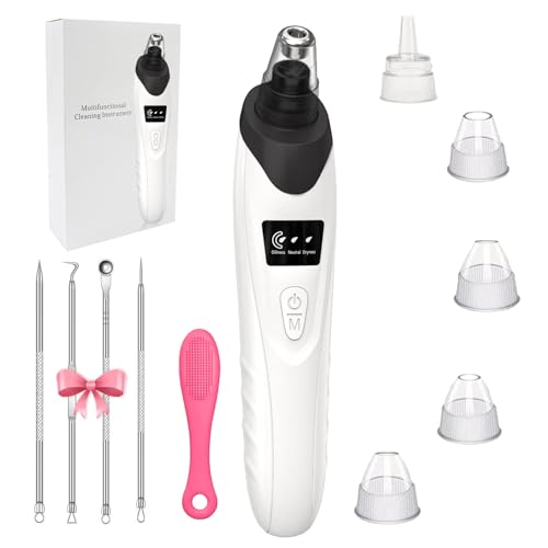 Gackoko Blackhead Remover Vacuum with Adjustable Suction & Tools