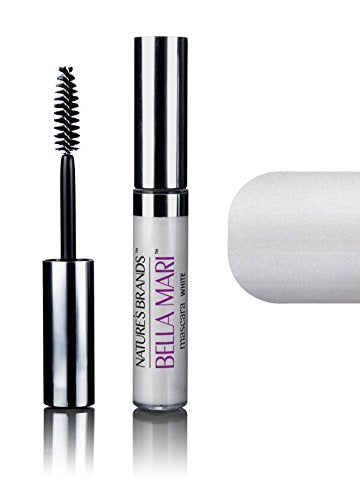 Bella Mari Natural Mascara, White; 0.4oz