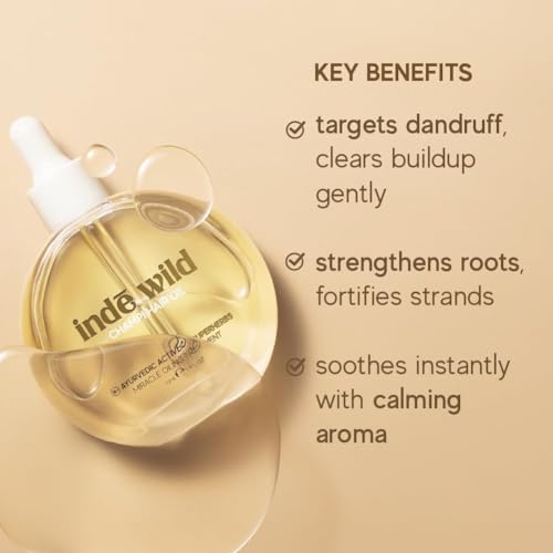 Inde Wild Champi Hair Oil - Ayurvedic Scalp & Hair Treatment (50ml)