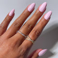 Glamnetic Short Almond Press On Nails - Pink Poise 30pc