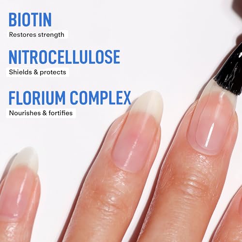 LONDONTOWN Nail Hardener & Base Coat - Biotin-Infused Strengthener