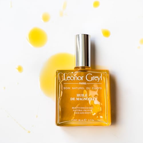 Leonor Greyl Huile De Magnolia Beauty Enhancing Natural Oils For Face And Body. 97% Natural Ingredients. Vegan. 3.2 oz Made in France.