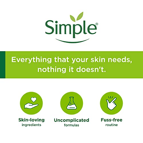 Simple Kind to Skin Cleansing Facial Wipes, 25 Count (Pack of 6)