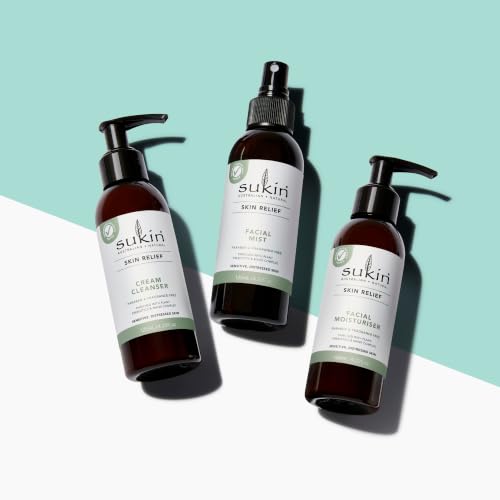 Sukin Sensitive Skin Relief Cream Cleanser - Fragrance-Free, Hydrating 125ml