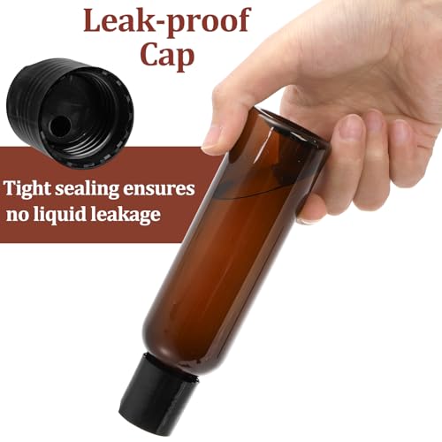 Bekith 30 Pack 4oz Travel Bottles, Leakproof Squeeze Containers