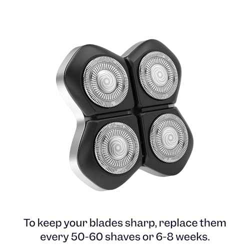 Freebird Official Replacement Blades for Flexseries Pro Head Shaver Kit - Refill Blades - High-Performance Blades for Smooth Shaving