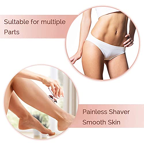 Women Legs Replacement Heads for Flawless Legs Shaver 2 Pack - Hair Removal