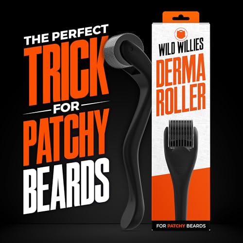 Wild Willies Beard Growth Kit with 0.25mm Derma Roller & Serum
