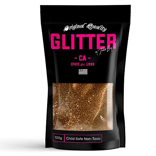 Dark Gold Ultra Fine Glitter 100g / 3.5oz Premium Glitter