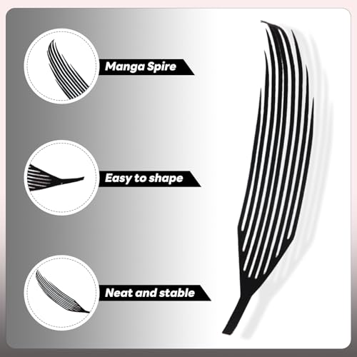 Anime Lashes Premade Fan D Curl 0.07 8-15mm Mix