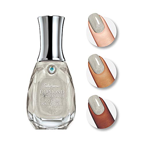 Sally Hansen Diamond Strength Nail Polish - Sheer Shimmery Grey