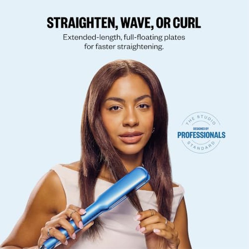 BaBylissPRO Nano Titanium Flat Iron Hair Straightener 450°F
