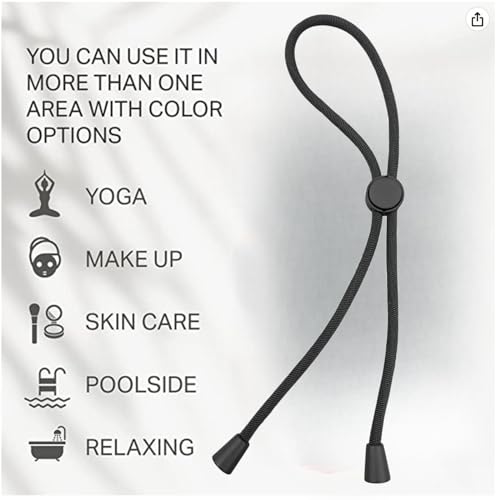 Adjustable Hair Ties for Thick, Curly Hairstyles - Afro Puffs,