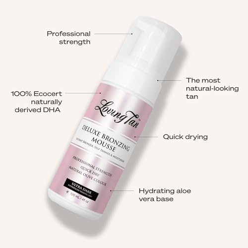 Loving Tan Deluxe Self Tanning Mousse Ultra Dark 4 FL Oz
