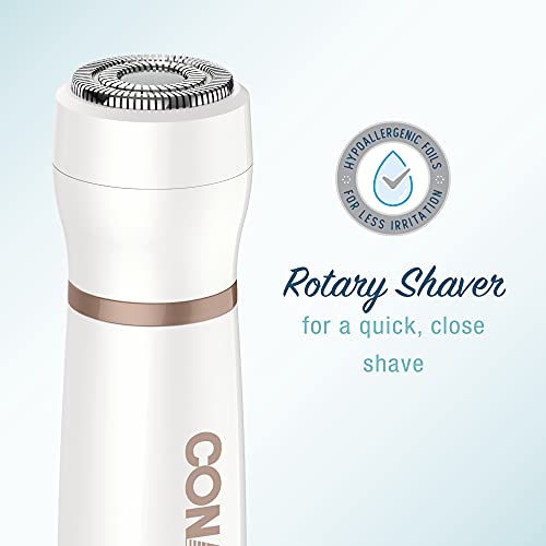 All-in-One Women's Facial Hair Trimmer - Cordless Electric Grooming Tool