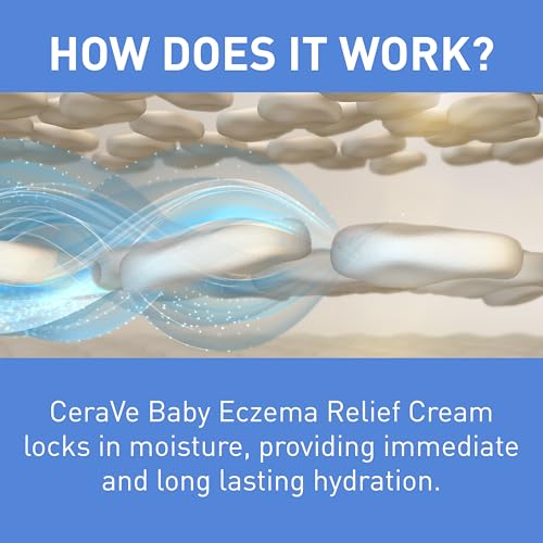 CeraVe Baby Eczema Relief Cream 5oz with Colloidal Oatmeal & Vitamin E - Hypoallergenic