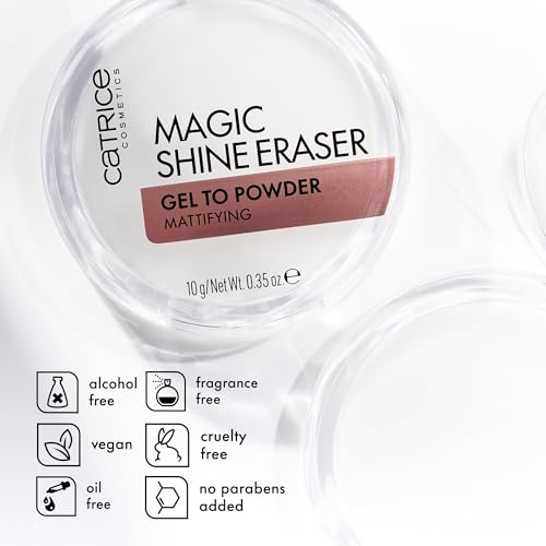 Catrice Magic Shine Eraser Gel-To-Powder Mattifying Compact