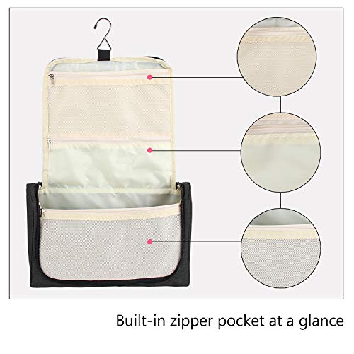 Teamoy Travel Storage Bag Compatible with Dyson Airwrap Styler, Portable Travel Organizer for Airwrap Styler and Attachments, Black