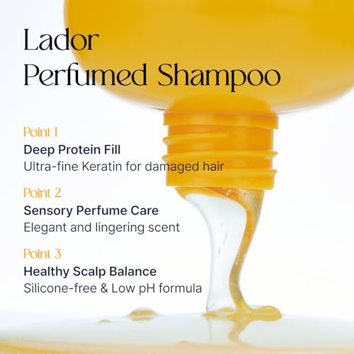 LA'DOR Hinoki Perfumed Shampoo - Keratin & Protein for Damaged Hair