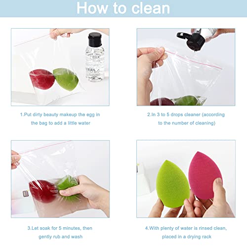 12-Piece Makeup Sponge Set, Latex-Free Blender Applicators