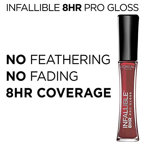 L'Oreal Paris Infallible 8 Hour Hydrating Lip Gloss in Sangria