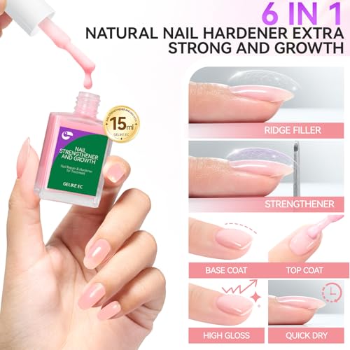 Protein Nail Strengthener for Damaged Brittle Nails 15ml